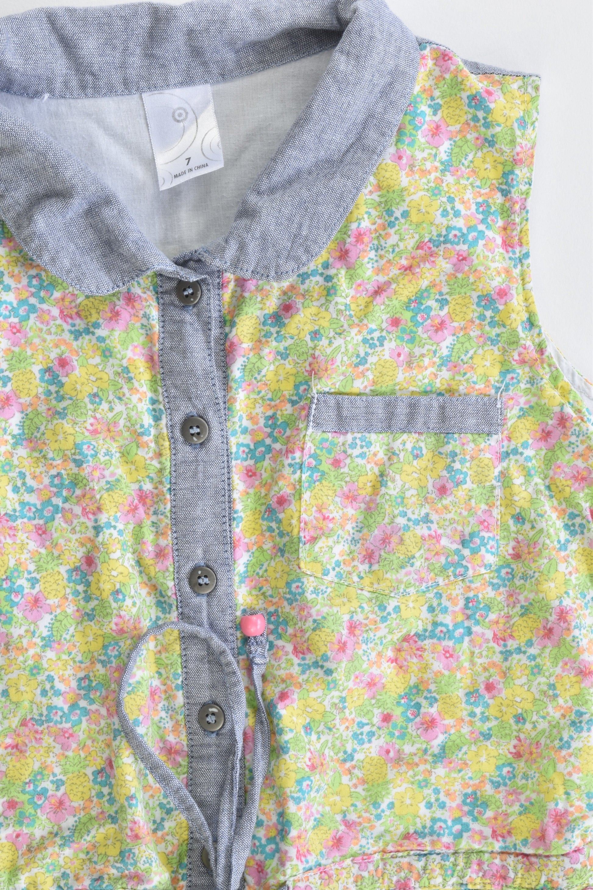 Target Size 7 Liberty Print Lined Dress