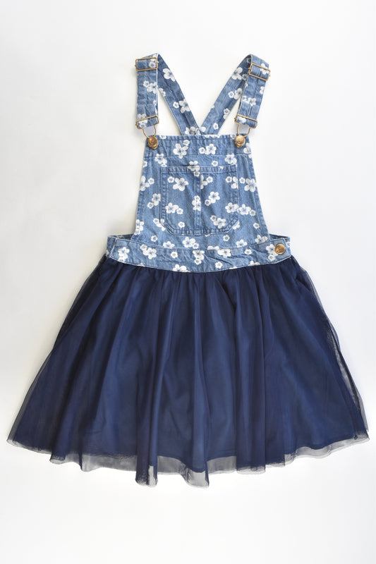 Target Size 7 Lined Denim Tulle Dress