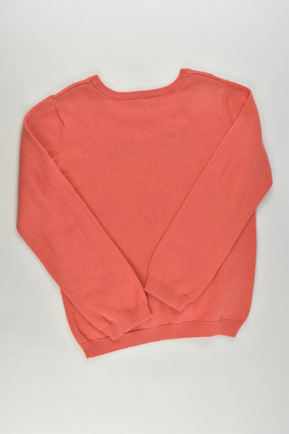 Target Size 7 Love Hearts Knitted Jumper
