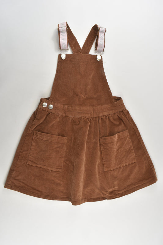 Target Size 7 Stretchy 'Always Be Kind' Cord Pinafore