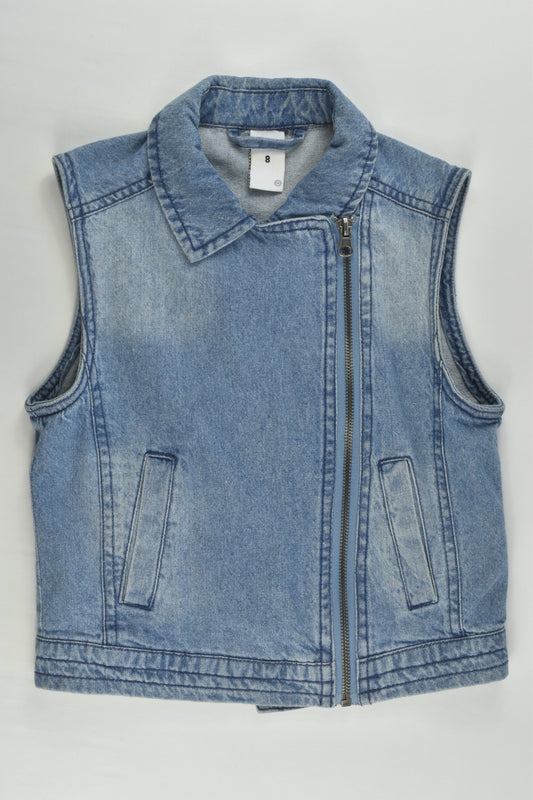 Target Size 8 Denim Vest