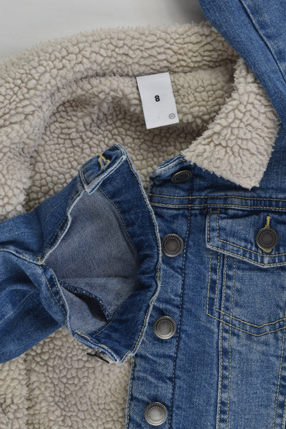 Target Size 8 Sherpa Denim Jacket