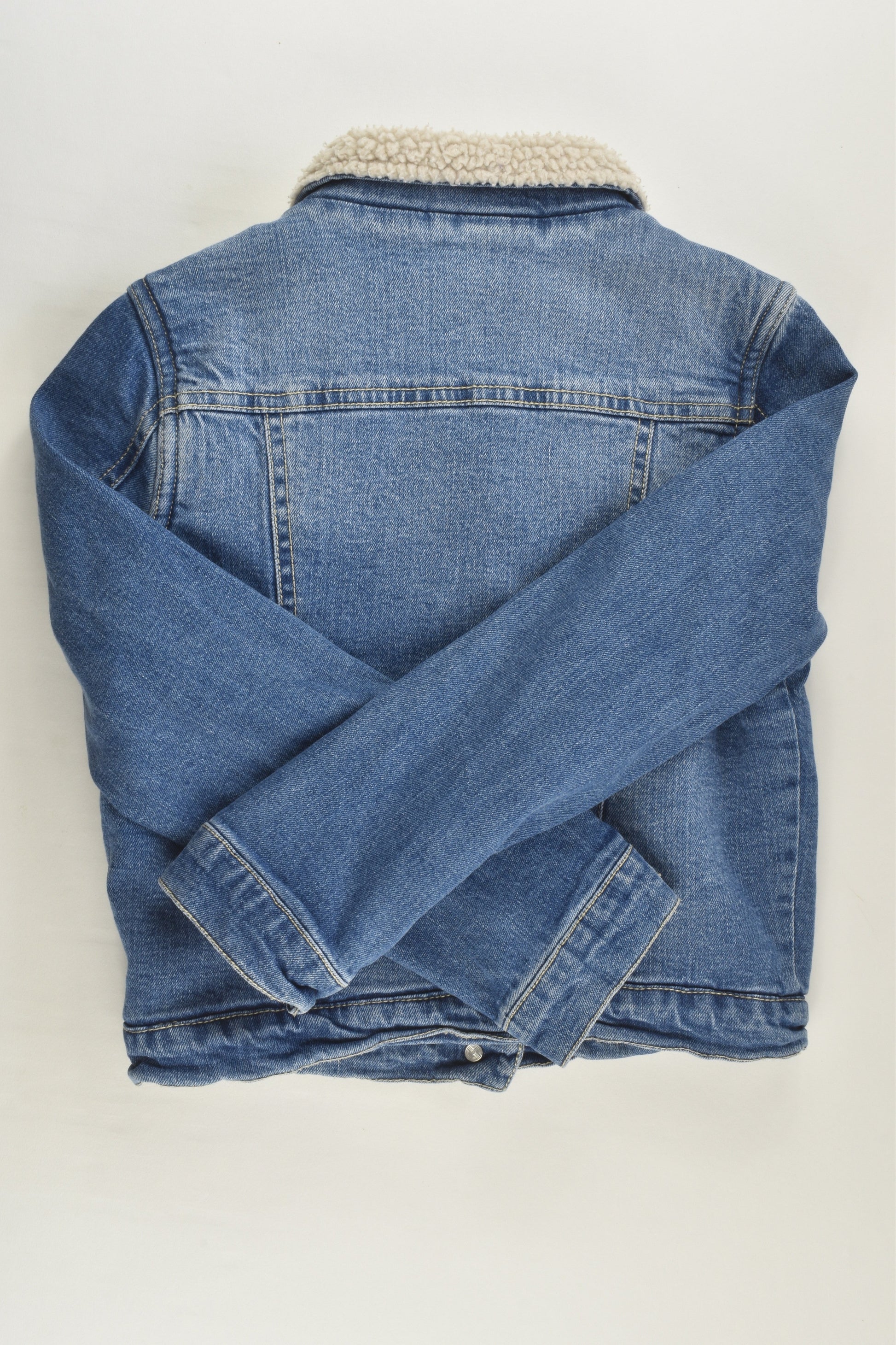 Target Size 8 Sherpa Denim Jacket