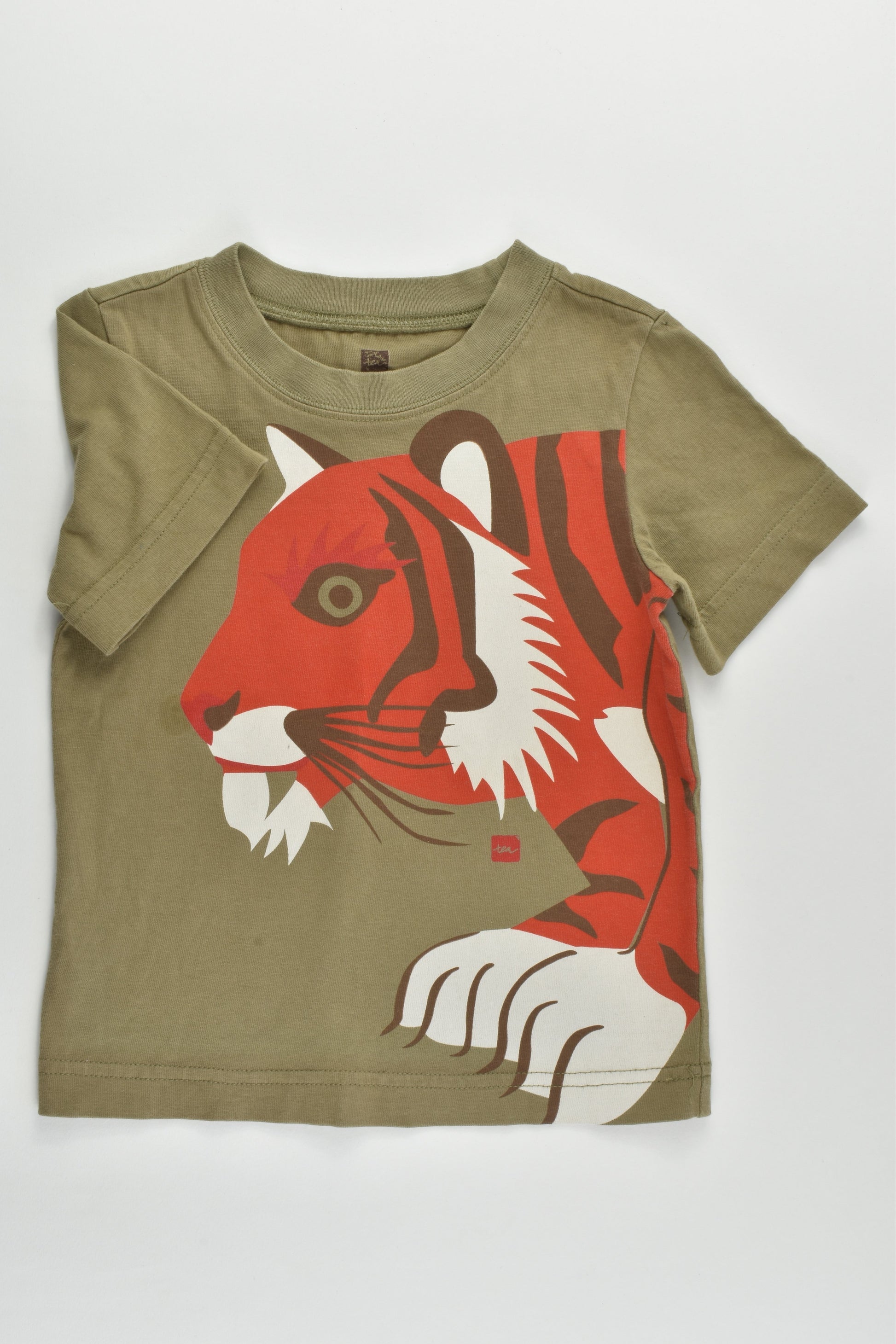Tea Collection Size 2 Tiger T-shirt
