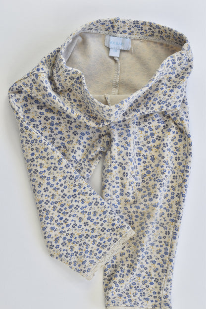 Tex Baby (Spain) Size 000-00 (3 months) Floral Leggings