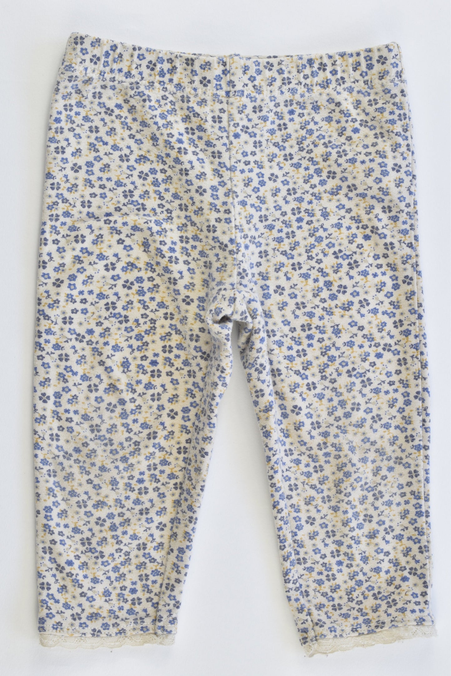 Tex Baby (Spain) Size 000-00 (3 months) Floral Leggings