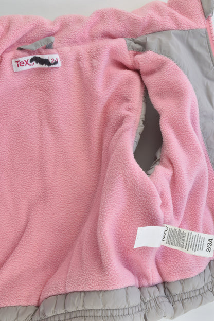 TEX (Spain) Size 0-1 Warm Puffer Vest with Fleece Lining