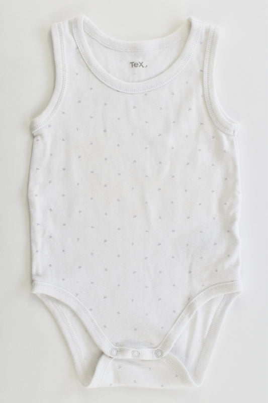 Tex (Spain) Size 00 (6 months) Letters Bodysuit