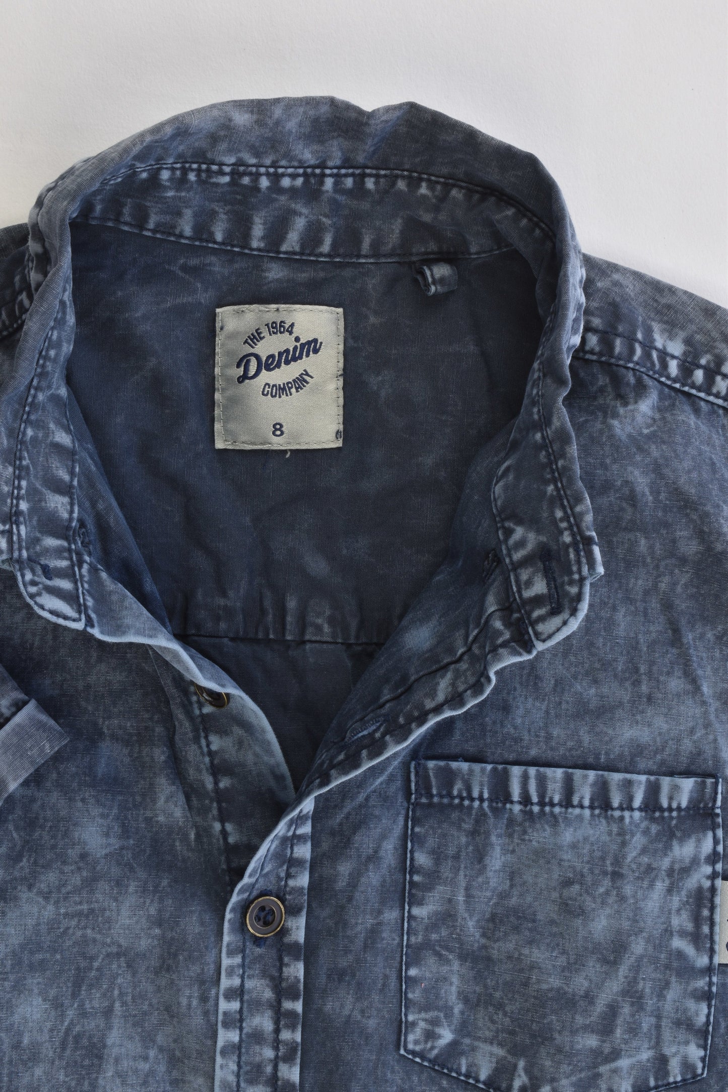 The 1964 Denim Company Size 8 Collared Shirt