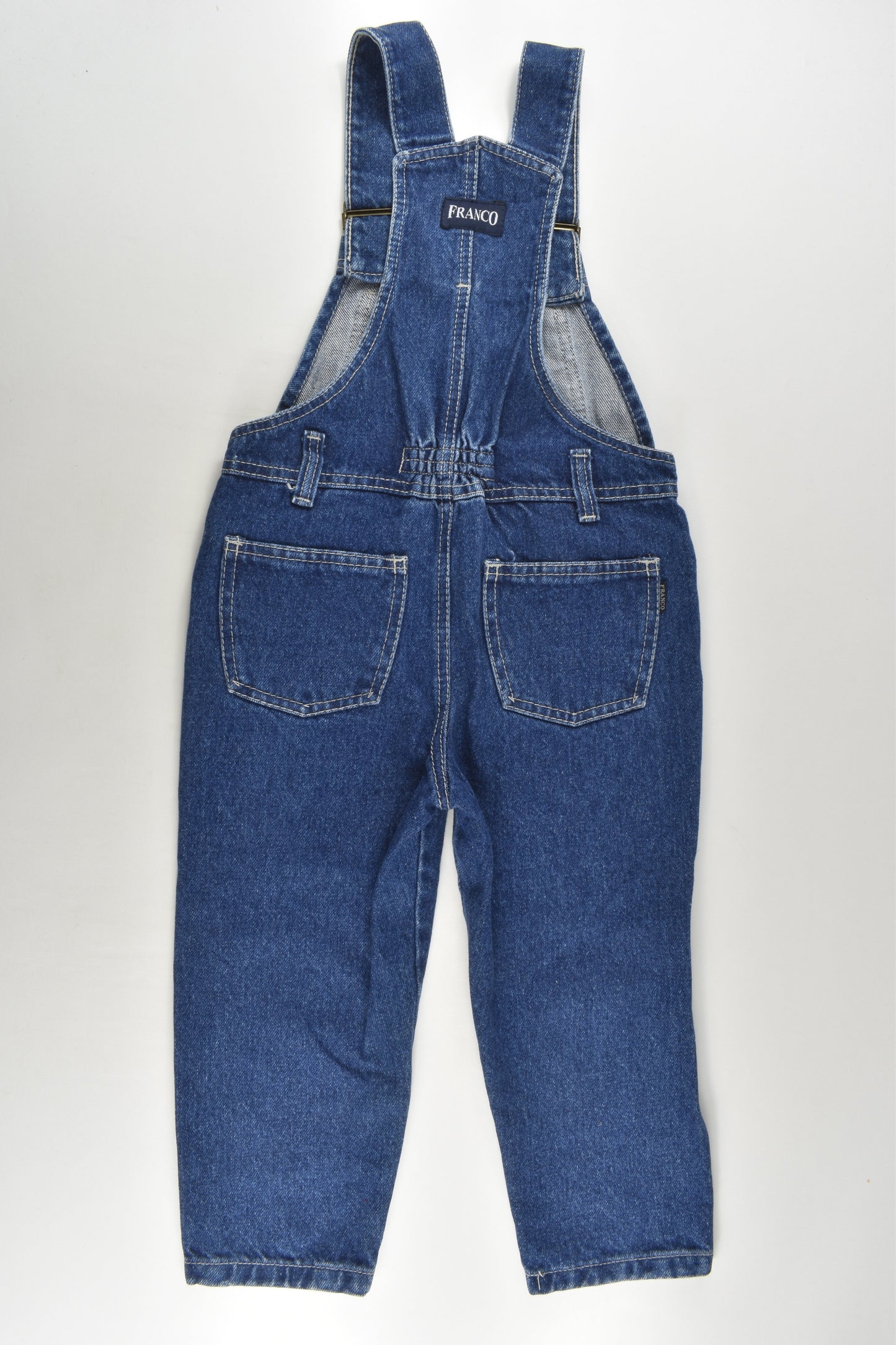 The Franco Denim Size 4 (104 cm) Denim Overalls