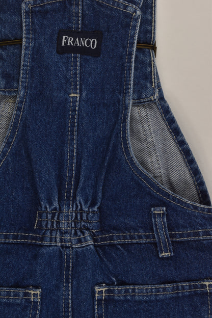 The Franco Denim Size 4 (104 cm) Denim Overalls