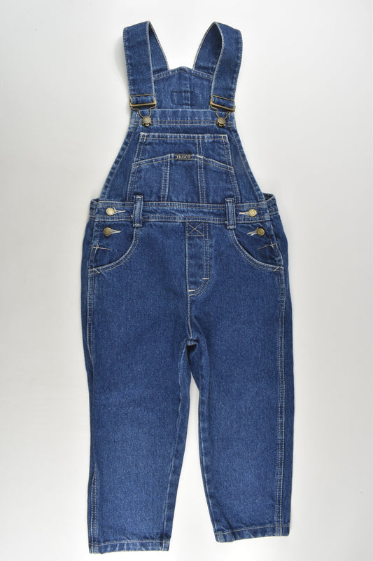 The Franco Denim Size 4 (104 cm) Denim Overalls