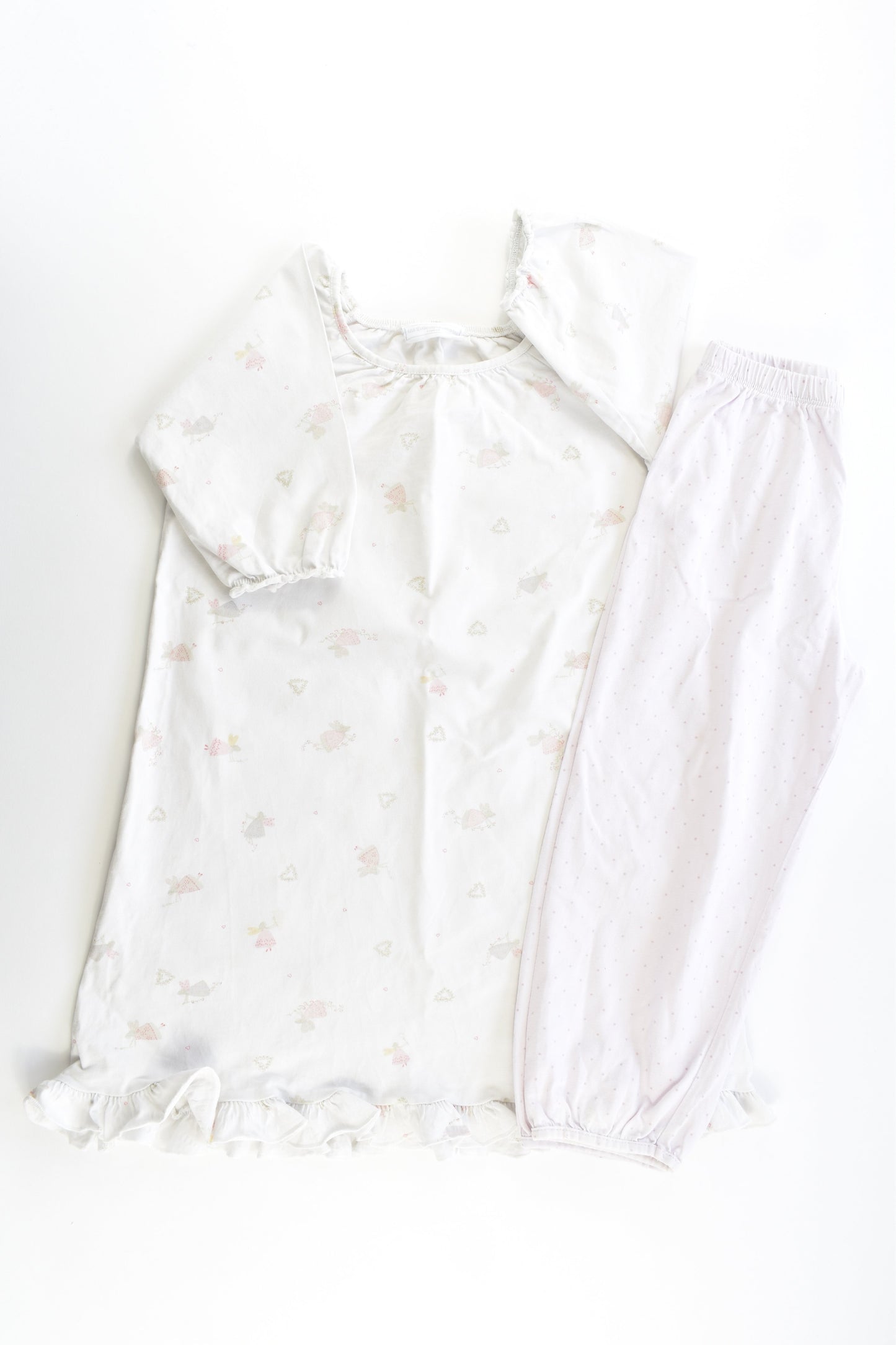 The Little White Company London Size 3-4 Pj Dress and Pants