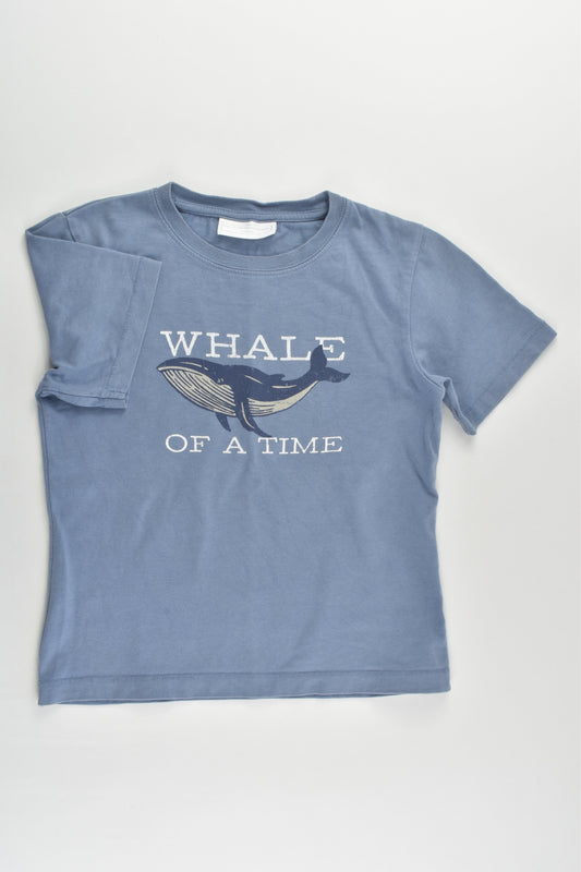 The Little White Company (London) Size 3-4 'Whale Of A Time' T-shirt