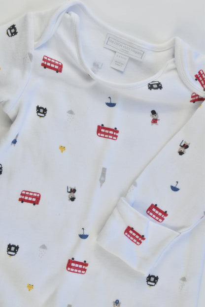 The Little White Company Size 00 (3-6 months, up to 68 cm) London Romper