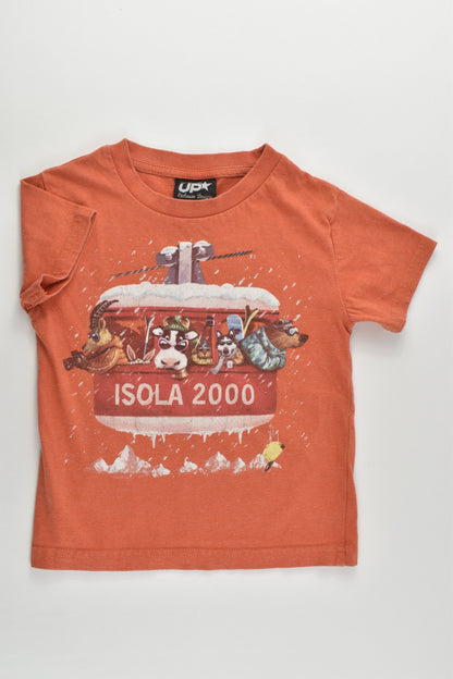 The Original Up (France) Size 2 'Isola 2000' T-shirt