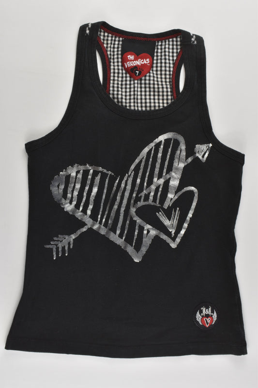 The Veronicas Size 7 Two Love Hearts Top