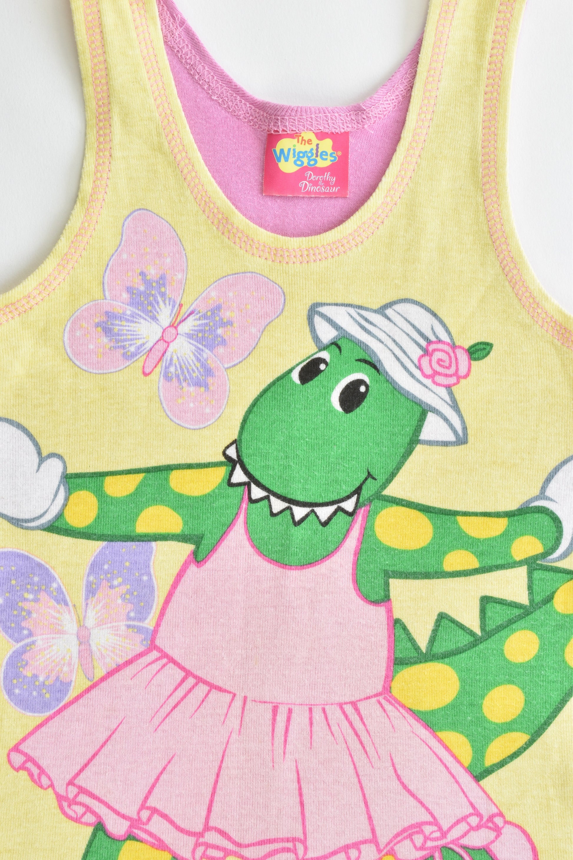 The Wiggles Size 4 Dorothy the Dinosaur Singlet