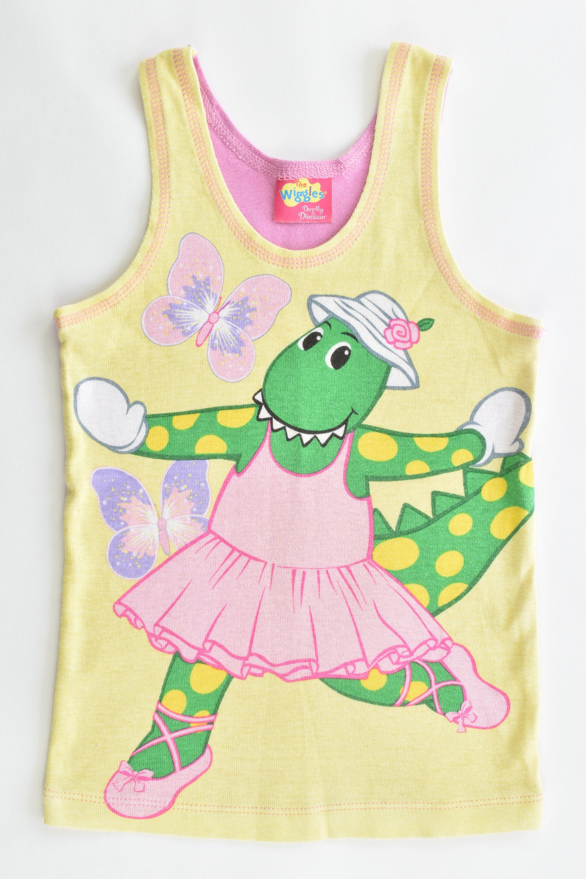 The Wiggles Size 4 Dorothy the Dinosaur Singlet