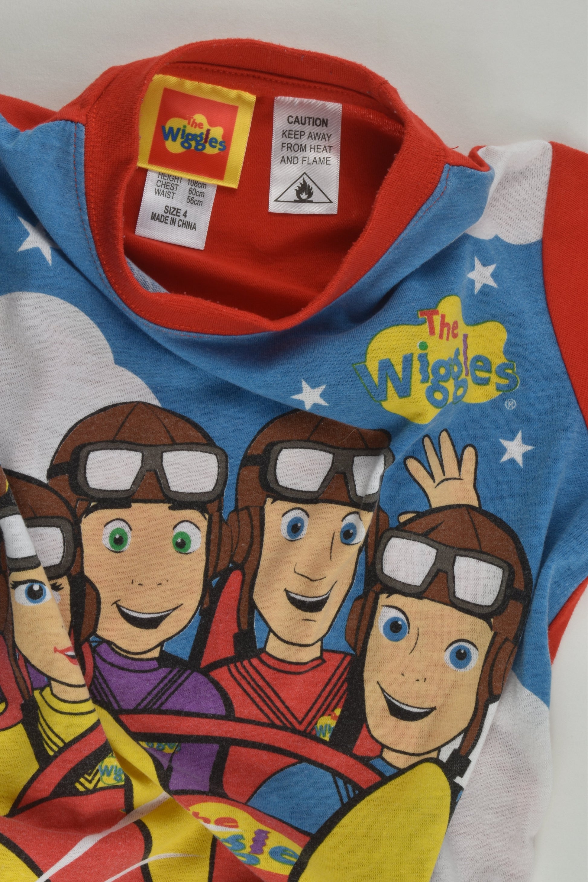 The Wiggles Size 4 T-shirt