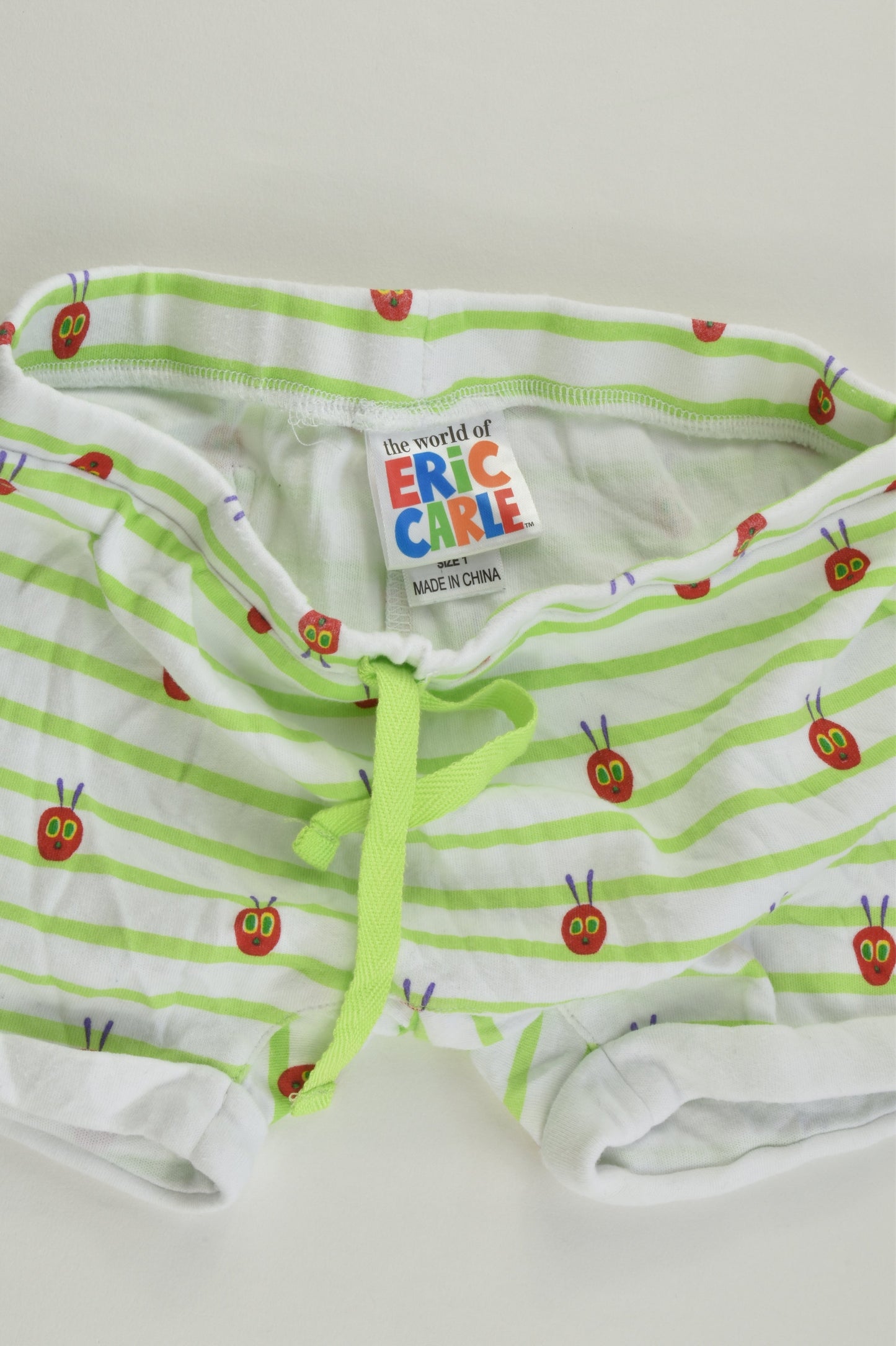 The World Of Eric Carle Size 1 'Very Hungry' Pj Set