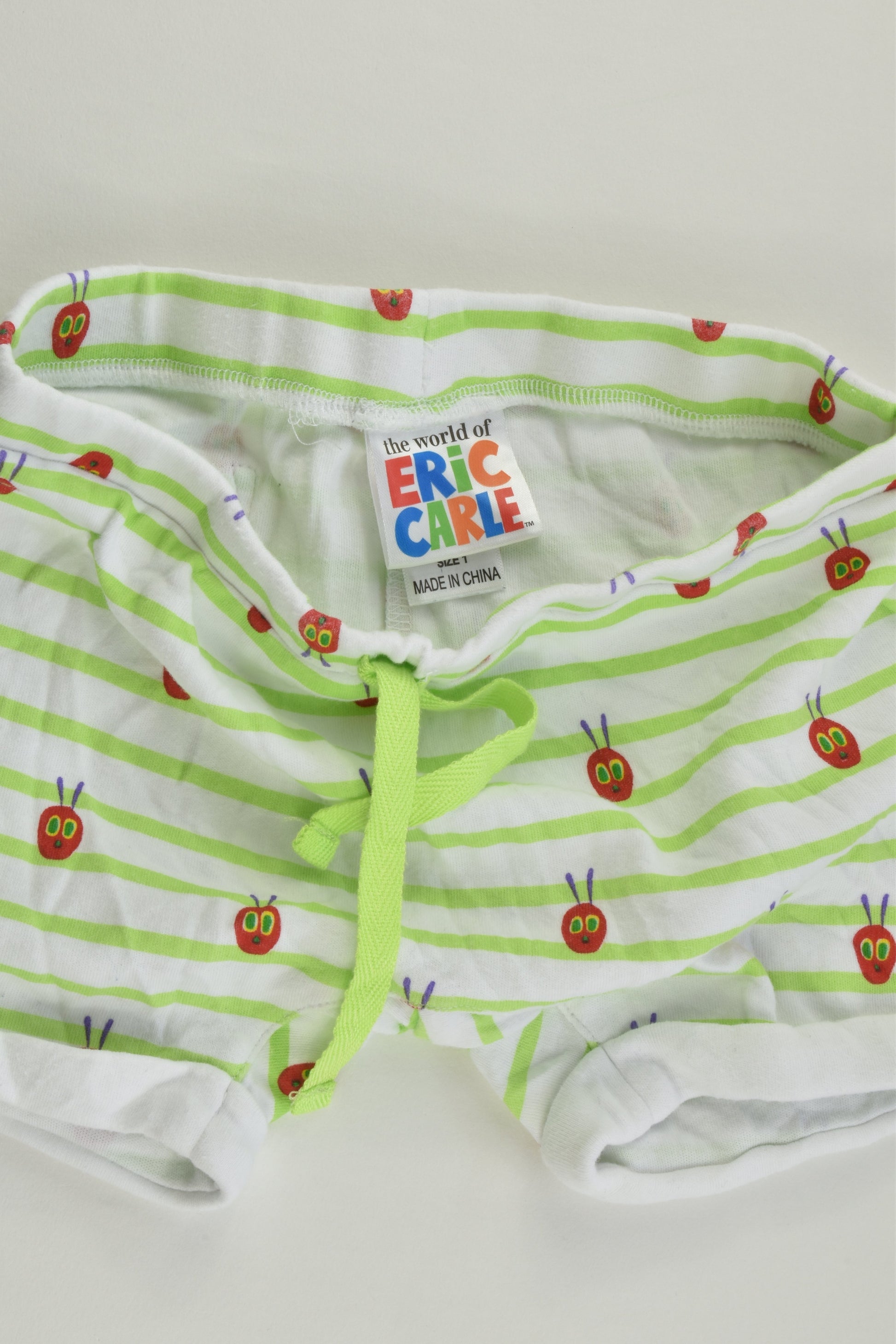 The World Of Eric Carle Size 1 'Very Hungry' Pj Set