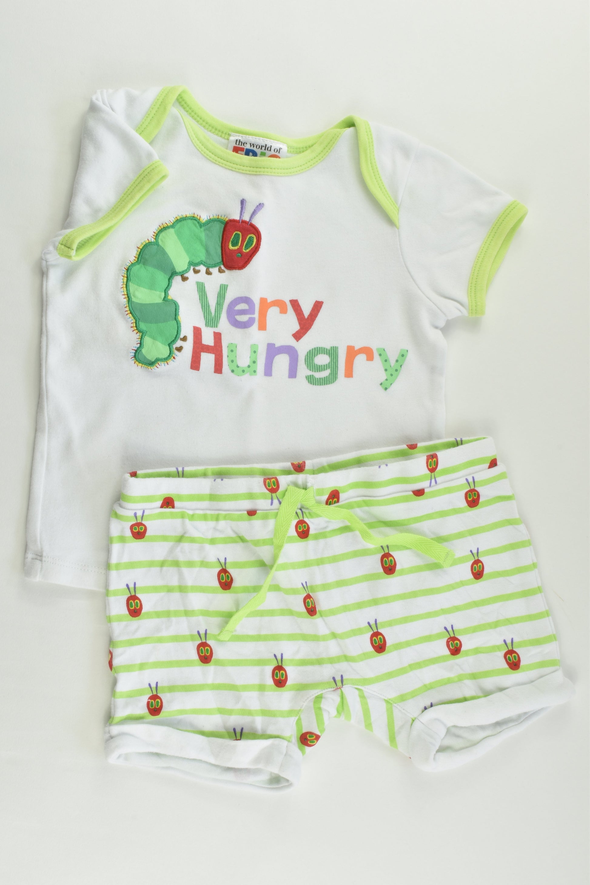 The World Of Eric Carle Size 1 'Very Hungry' Pj Set