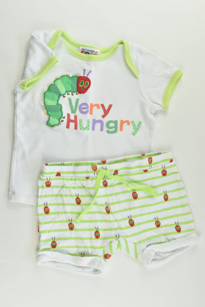 The World Of Eric Carle Size 1 'Very Hungry' Pj Set