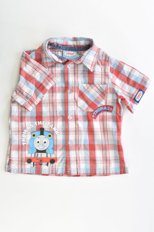 Thomas & Friends Size 2 Checked Collared Shirt