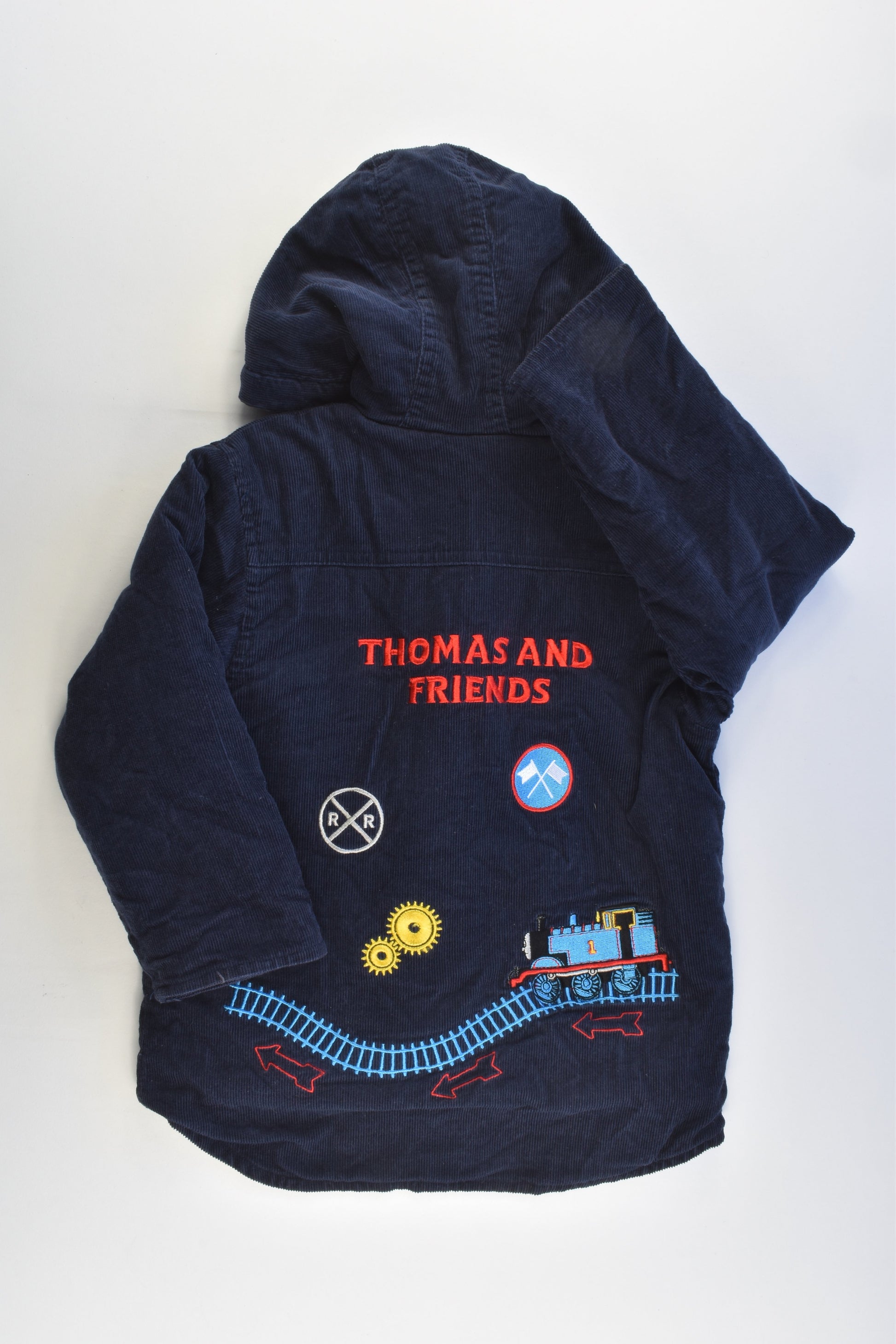 Thomas The Tank Engine Size 3 Cord Jacket with Warm Lining
