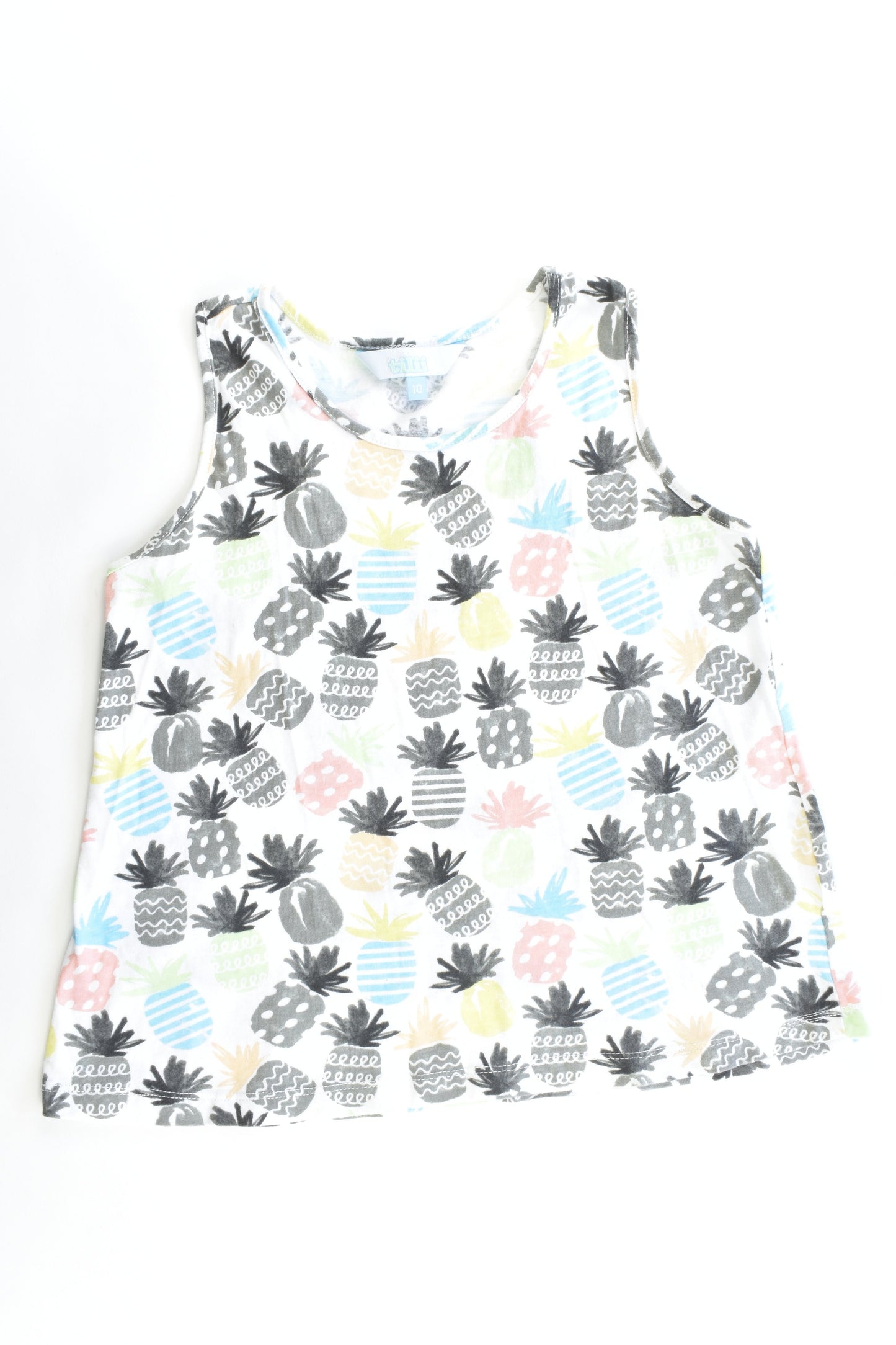 Tilii Size 10 pineapples Tank Top