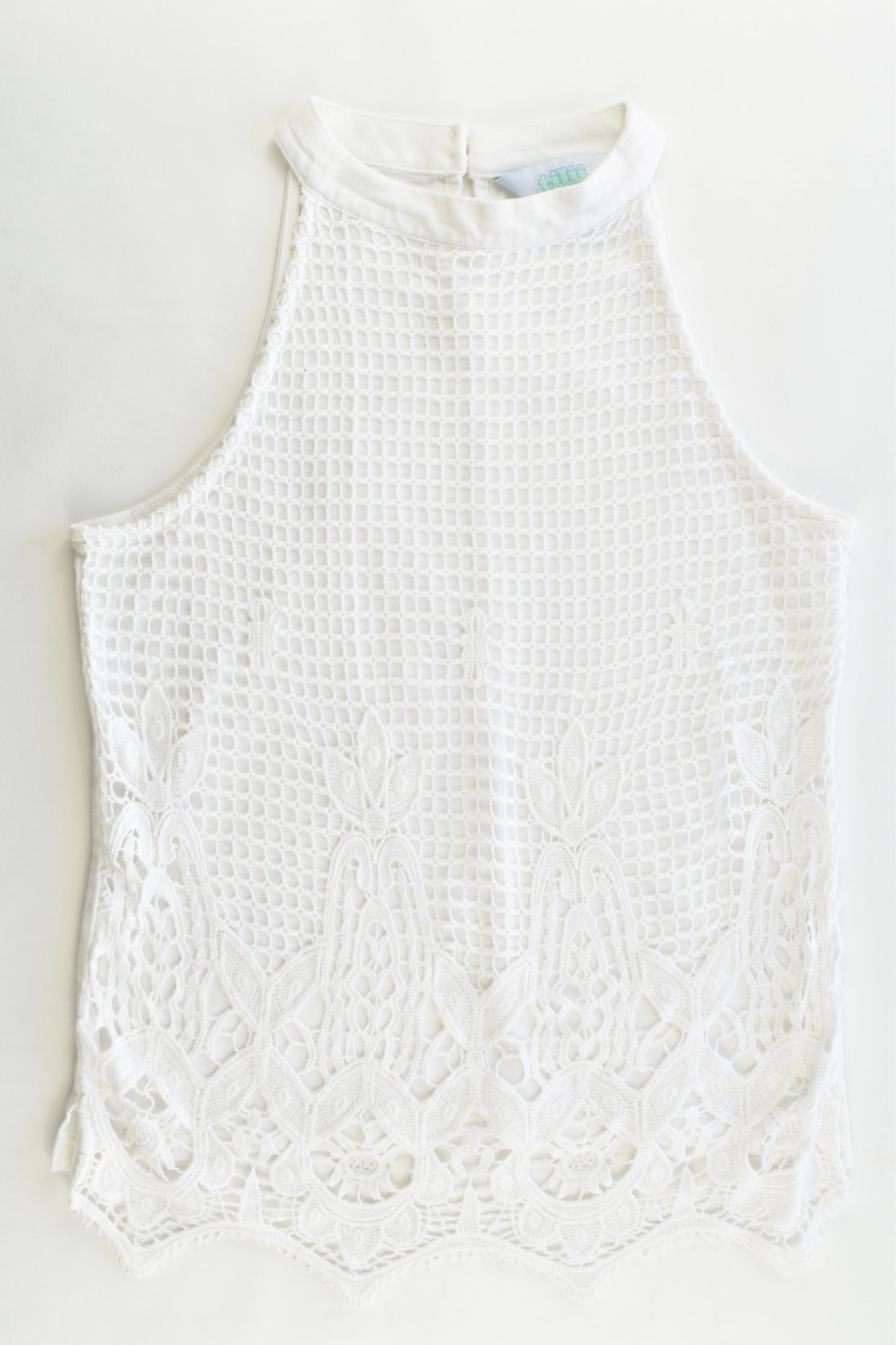 Tilii Size 12 Lined Lace Tank Top