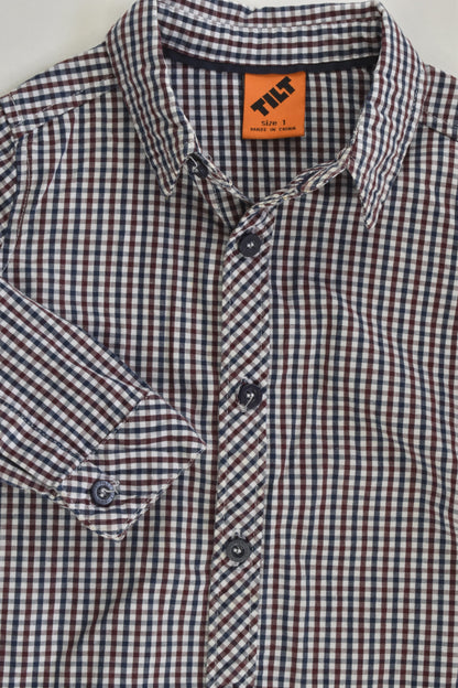 Tilt Size 1 Checked Shirt