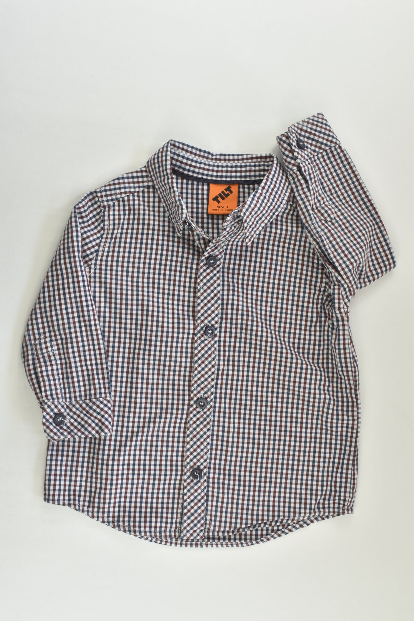 Tilt Size 1 Checked Shirt