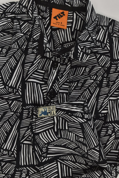 Tilt Size 4 Skulls Shirt