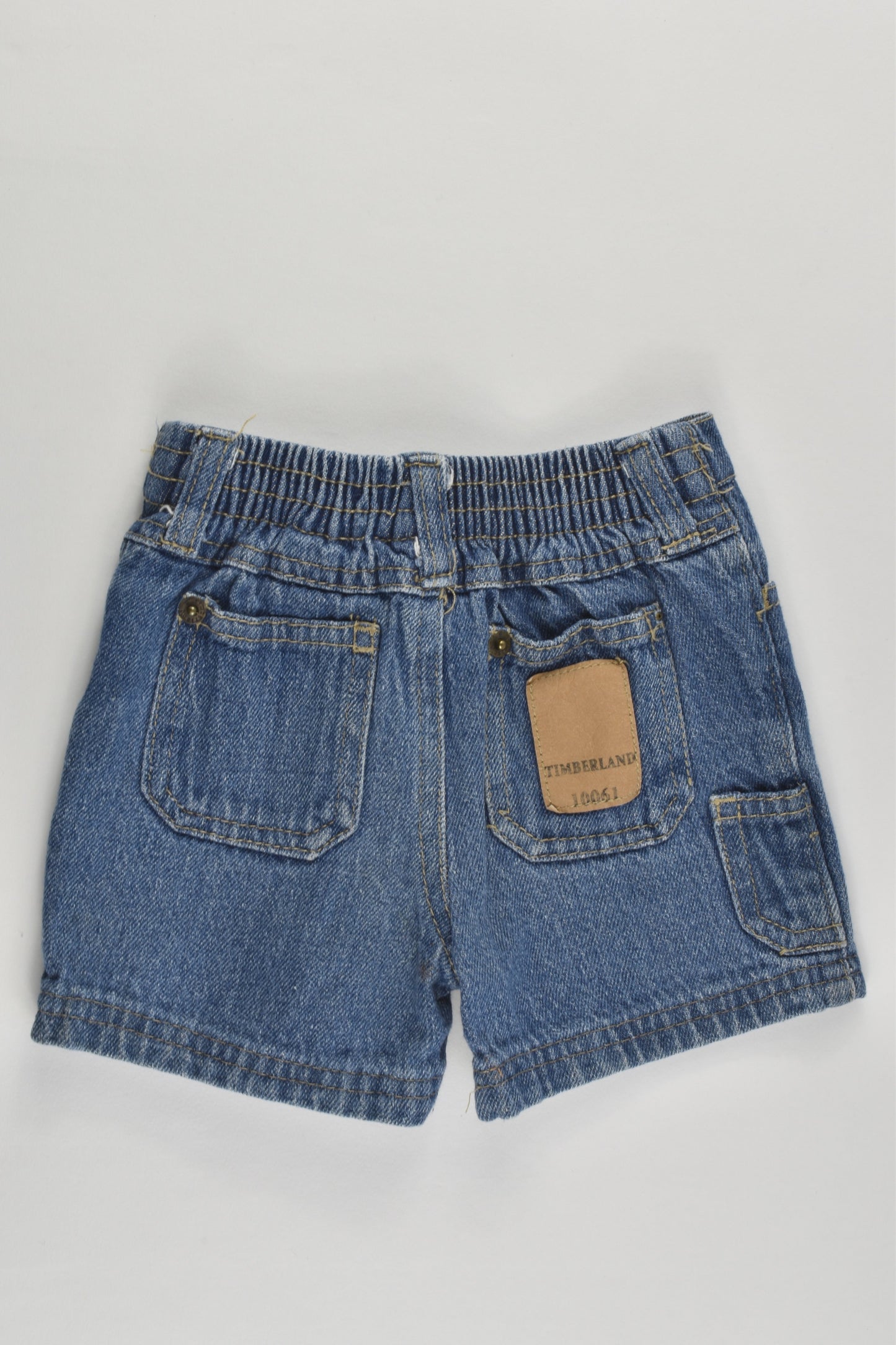 Timberland Size 0 (6/9 months) Denim Shorts