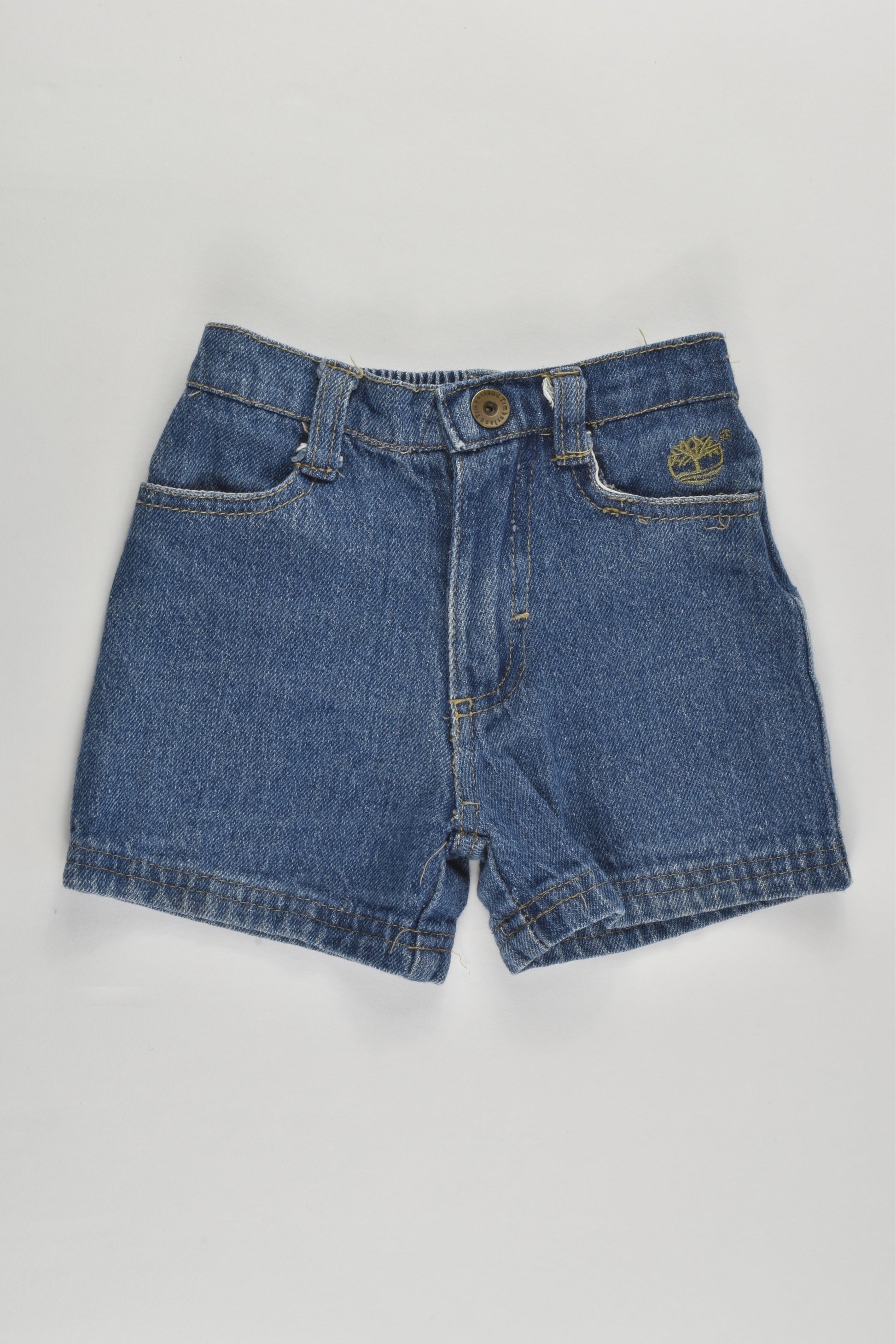 Timberland Size 0 (6/9 months) Denim Shorts
