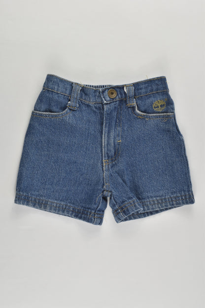 Timberland Size 0 (6/9 months) Denim Shorts