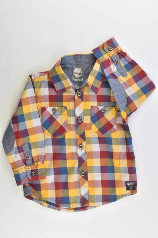 Timberland Size 1 (18 months/81 cm) Checked Shirt
