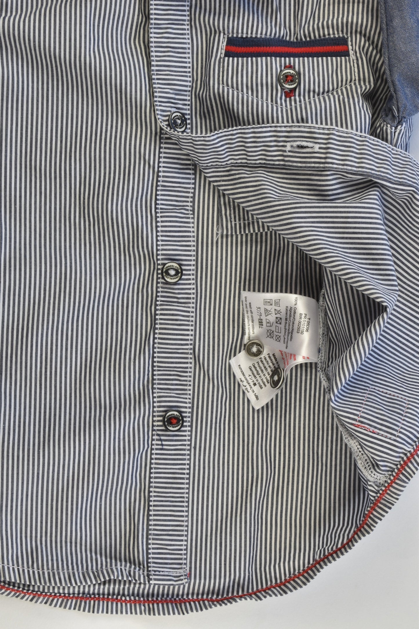 Timberland Size 1-2 (2 years, 86 cm) Collared Shirt