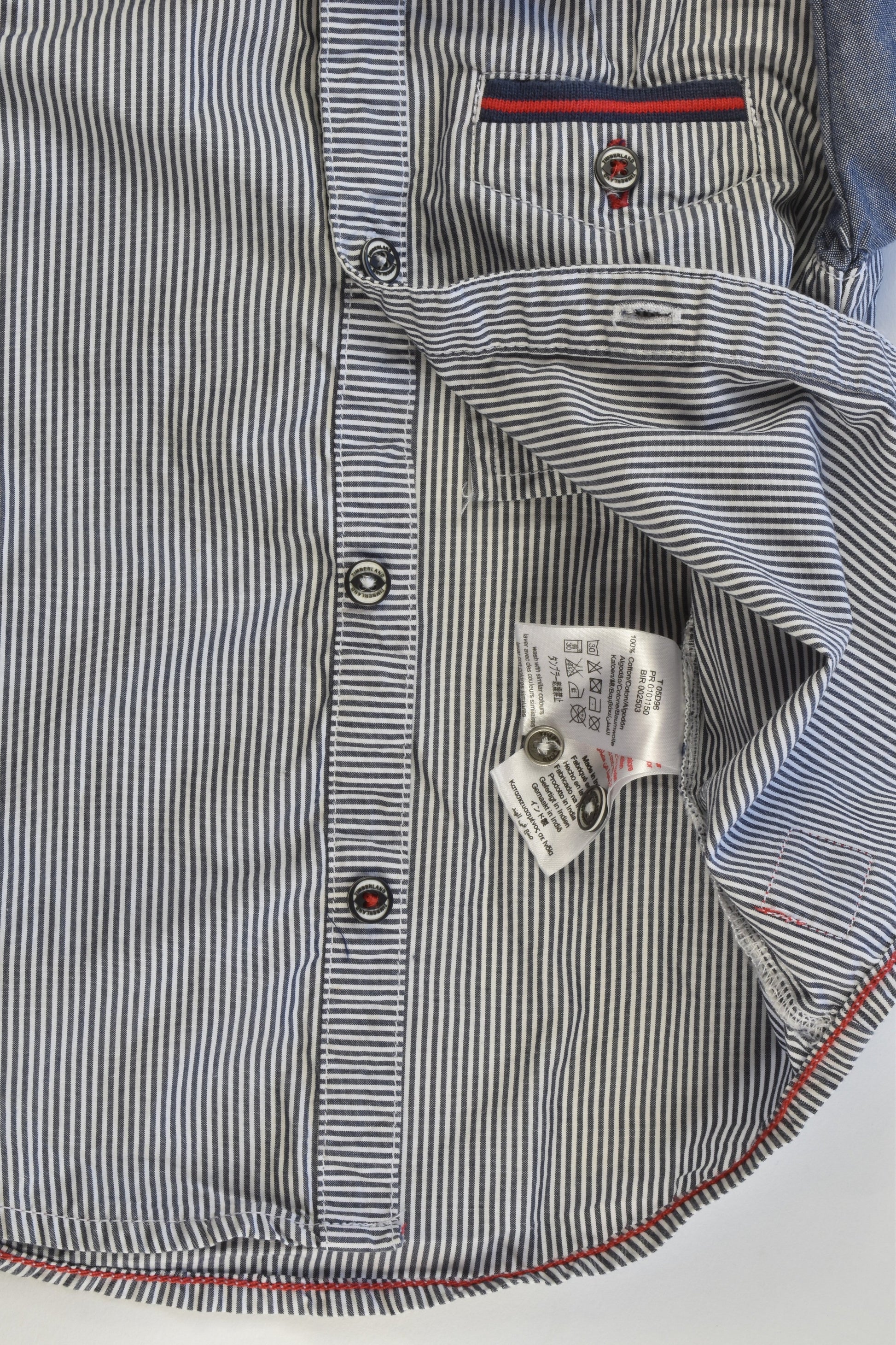 Timberland Size 1-2 (2 years, 86 cm) Collared Shirt