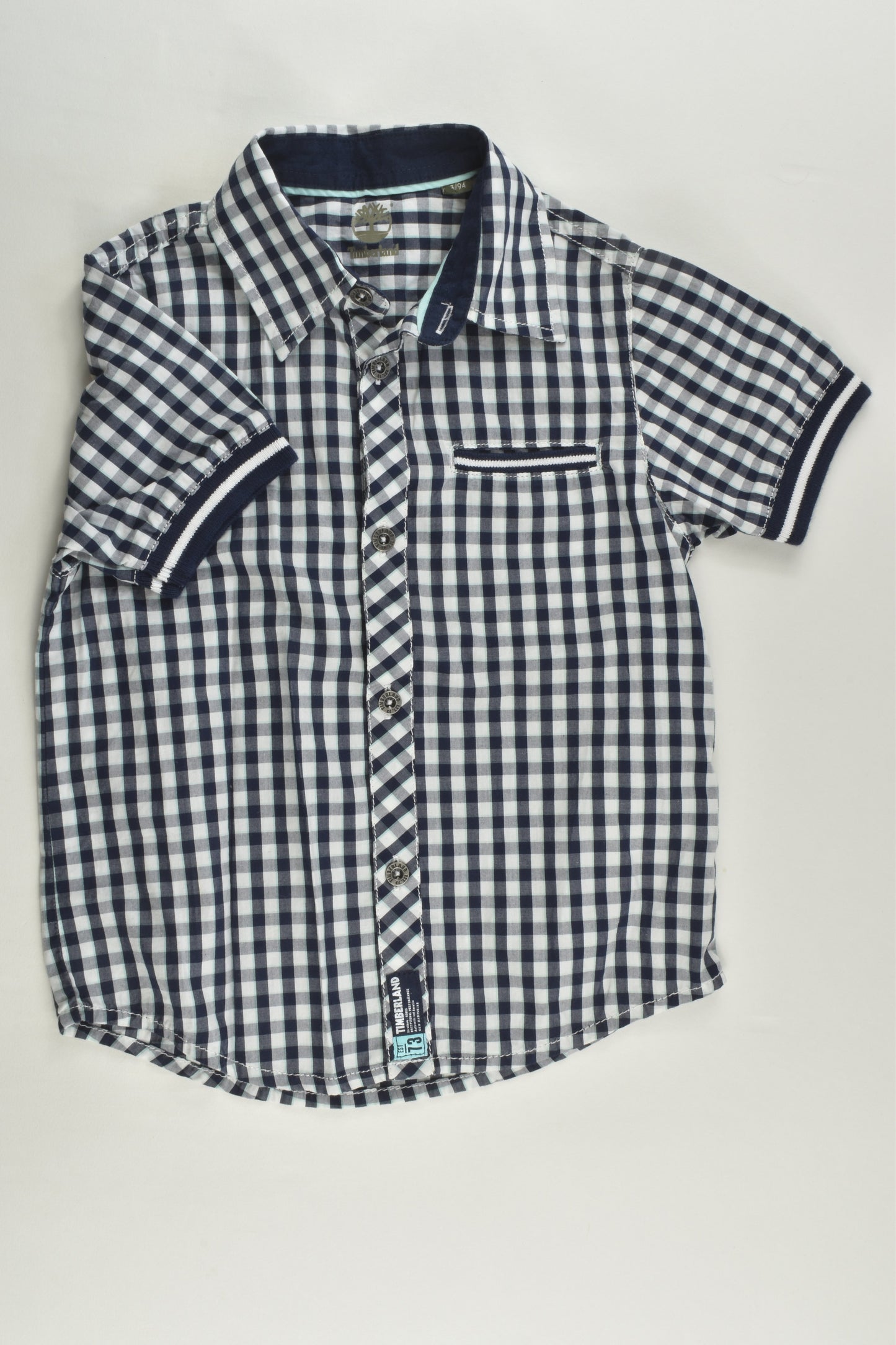 Timberland Size 2-3 (94 cm, 3) Checked Shirt