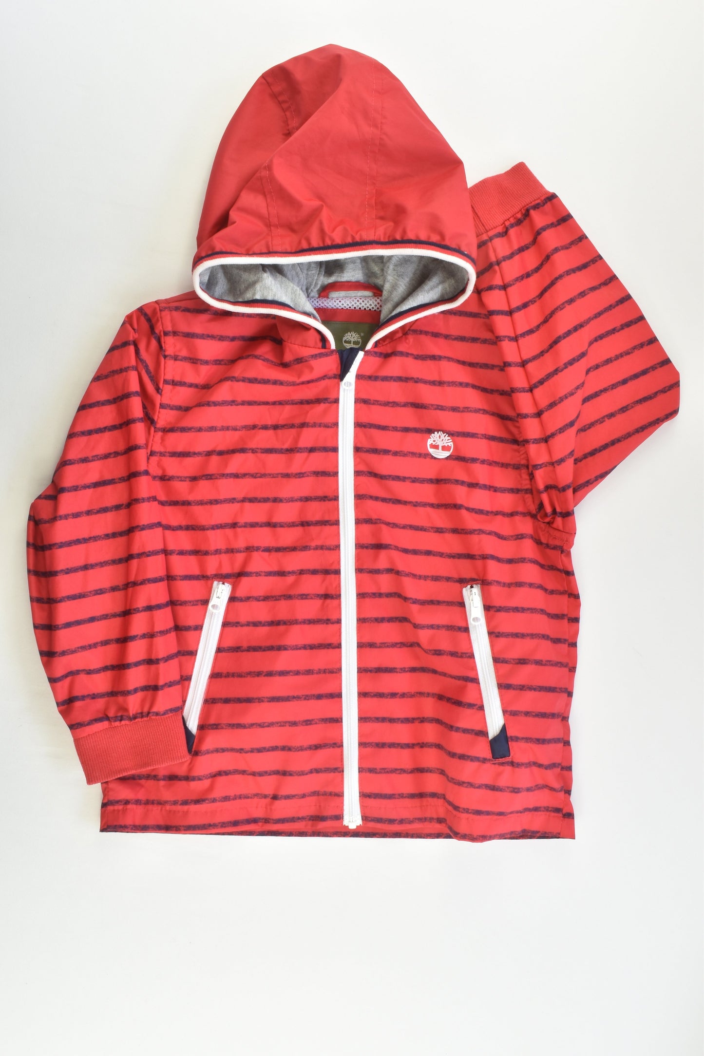 Timberland Size 3 Striped Hooded Jacket