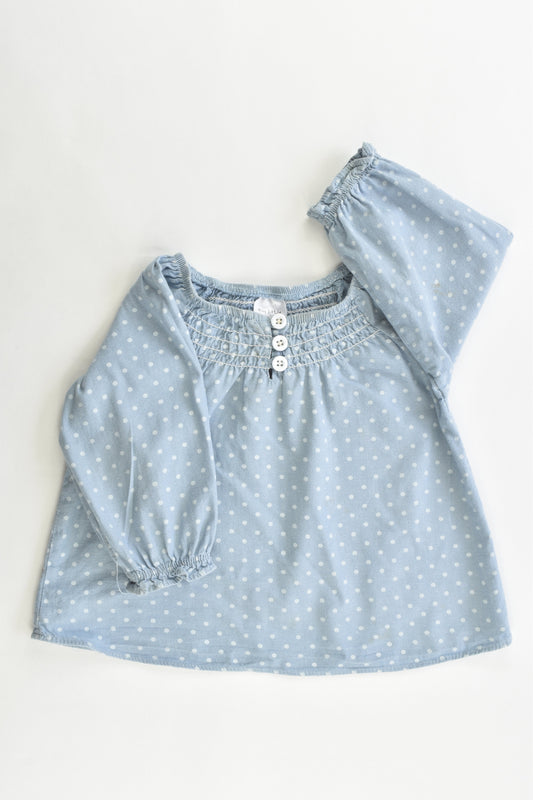 Tiny Little Wonders Size 0 (6-12 months) Blouse