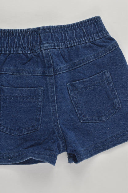 Tiny Little Wonders Size 0 (6-12 months) Denim-like Shorts