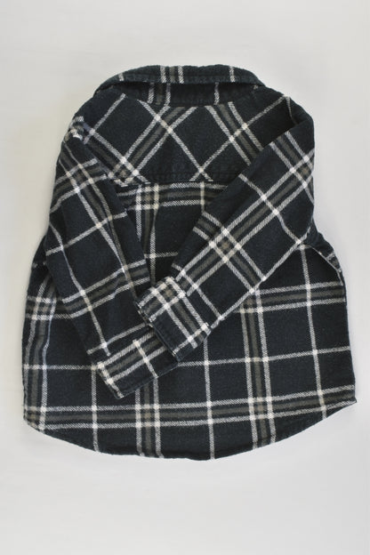 Tiny Little Wonders Size 0 Checked Winter Shirt