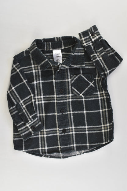 Tiny Little Wonders Size 0 Checked Winter Shirt