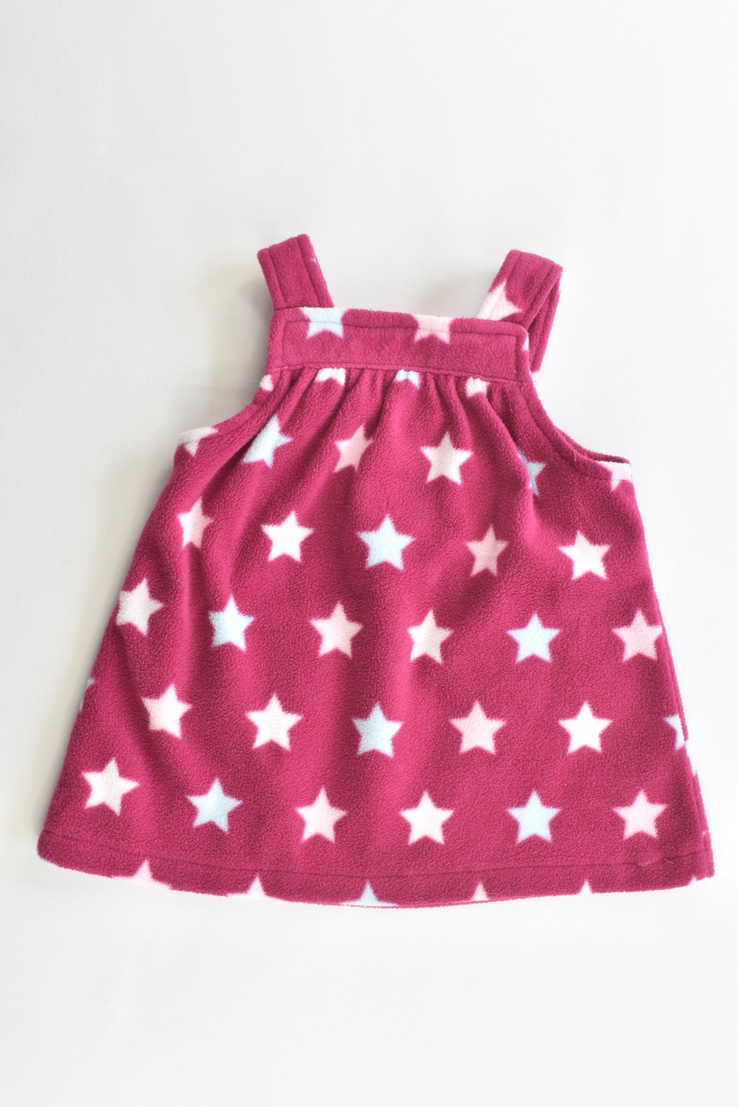 Tiny Little Wonders Size 000 Stars Fleece Dress