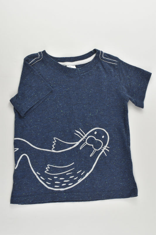 Tiny Little Wonders Size 1 (12-18 months) Seal T-shirt