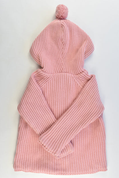 Tiny Little Wonders Size 18-24 months Lined Hooded Knitted Jumper